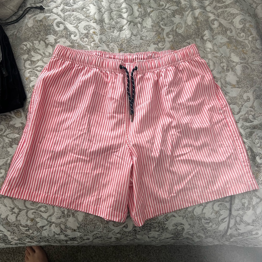 Striped Pink Men's Shorts